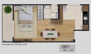 Imagem 7: Apartamento com 1 quartos à venda em Vila Mazzei - SP