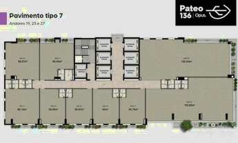 Imagem 2: Pateo 136 Opus Sala comercial 44,14 m² no Setor Marista