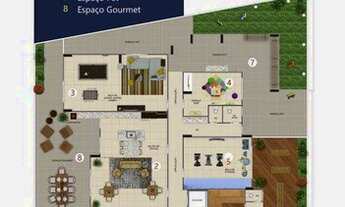 Imagem 6: Apartamento com 3 dorms, Aviação, Praia Grande - R$ 516 mil, Cod: 8567