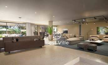 Imagem 3: Belíssima casa de esquina à venda em condomínio fechado no Residencial Alphaville 2 - Baru