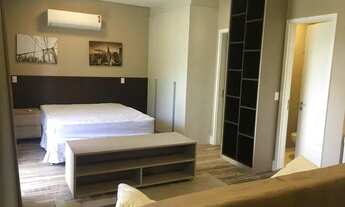 Imagem 2: Apartamento mobiliado para aluguel possui 50 m², 1 dorm, ar condicionado, 1 vaga - Trix Ta