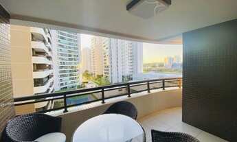 Imagem 5: Apartamento com 2/4, suite, varanda, mobiliado, w.c. serviço, 1 vaga, em Alphaville