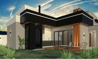 Imagem: Linda casa em início de construção à