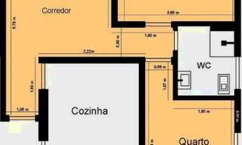 Imagem 2: Apto 2 Dorm 65m Baeta Neves