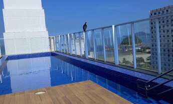 Imagem 2: Apartamento para aluguel com 2 quartos novo lazer quadra praia em José Menino - Santos - S