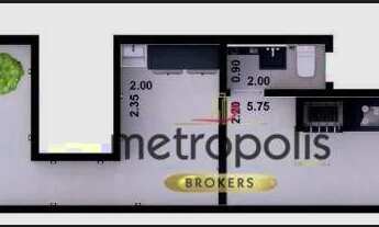 Imagem 13: Cobertura à venda, 130 m² por R$ 484.000,00 - Vila Mazzei - Santo André/SP