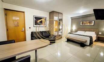 Imagem 2: Excelente Flat 1/4 Mobiliado (13ºAndar) - Setor Pedro Ludovico - Goiânia-GO