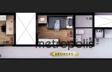 Imagem 3: Cobertura à venda, 130 m² por R$ 484.000,00 - Vila Mazzei - Santo André/SP