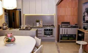 Imagem: Apartamento de 100 m² com 3 suítes à