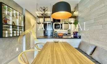 Imagem 6: ???Sala e quarto com dependência, andar alto, vista livre mar e Dois Irmãos, vaga na escri