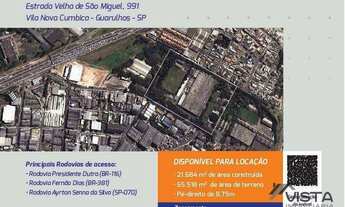 Imagem: Galpão para alugar, 21684 m² por R$ 305.000,00/mês