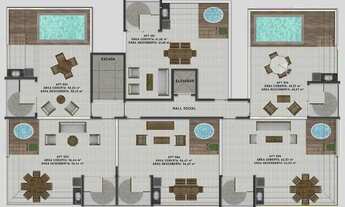 Imagem 6: Lançamento com área de lazer e financiamento de imediato no Cristo, a partir de 189.900