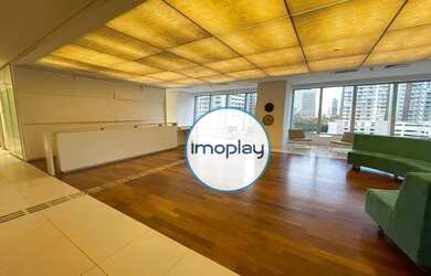 Imagem 3: Laje comercial de 1817m² semi-mobiliada com piso elevado e ar-condicionado