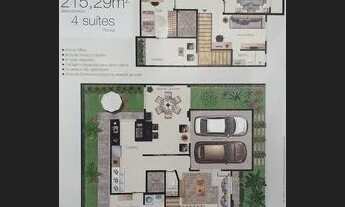 Imagem 5: Casa de condomínio sobrado para venda tem 215 metros quadrados com 3 quartos