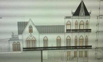 Imagem 6: Minimalist two level mezzine apartment with garden view in renovated castle with pool