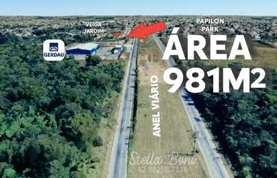 Imagem 2: Área Lote Industrial Comercial Anel Viário Polo Empresarial Goiás Excelente Galpão 986m2