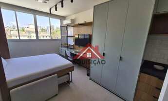 Imagem 3: Studio MOBILIADO com 1 dormitório para alugar, 25 m² por R$ 3.112,00/mês - Ouro Preto - Be
