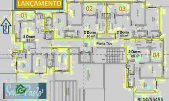 Imagem 7: Apartamento com 2 dormitórios à venda, 61 m² por R$ 599.000,00 - Porto Novo - Caraguatatub