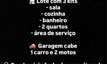 Imagem: Casa com 3 kitnets