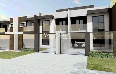 Imagem 2: Sobrado para Venda em São José dos Pinhais, Cruzeiro, 3 dormitórios, 1 suíte, 2 banheiros