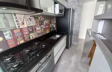 Imagem 2: PS/ PORTEIRA FECHADA COND.ENSEADA DE MANGUINHOS - Apartamento 2 quartos - Reformado - Plan