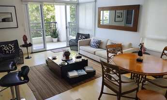 Imagem 2: Duplex 104m² 2 Suítes (1 está como escritório) 2 Vagas Quadra Tênis Parque Burle Marx Bosq