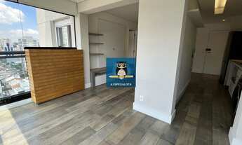 Imagem 6: Ap. 50m2, 1 dorm., semimobiliado, ar cond., ampla varanda, 1 vaga