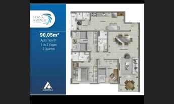 Imagem: Foz do Iguaçu - Apartamentos de 2 e 3 Quartos