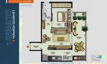 Imagem 4: Condomínio Wind Piratininga - Cobertura 2 quartos perto da Praia !