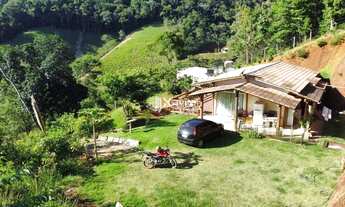 Imagem 2: Chácara com 8.500 m² à venda em Guarapari-ES, casa nova, deck, pomar, água abundante e vis