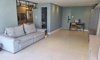 Imagem 4: APARTAMENTO 127m² 3 SUÍTES VARANDA INTEGRADA DEPENDÊNCIA 2 VAGAS INFRA VENDE AQUARIUS