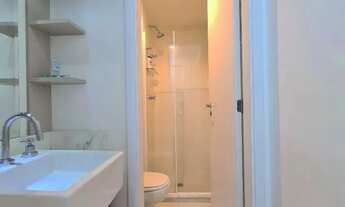 Imagem 3: Apartamento 1 quarto bem mobiliado, andar alto com ar condicionado! Condomínio HUB HOME