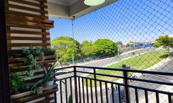 Imagem 3: Apto totalmente mobiliado, 62m2, 2 dorm, 2vgs no Jd América - São José dos Campos SP R$583