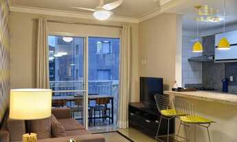 Imagem 5: Apartamento na praia 2 dormitórios 1 suíte 2 vagas varanda gourmet Astúrias Guarujá