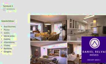 Imagem 3: Casa com 600 m² A/C à Locação no Tambore 3, Alphaville