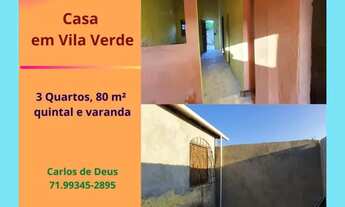 Imagem: Excelente Casa 3 Quartos, 80 m², quintal