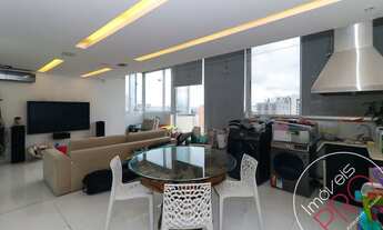 Imagem 4: Moema Indios- Cobertura 1 suite - lavabo Sala dois ambientes cozinha ilha! 2 Vagas ! Laze