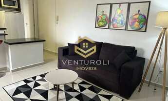 Imagem 2: Apartamento mobiliado completo no Edifício Caires 1 dormitório e vaga coberta em Bauru