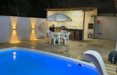 Imagem 4: Casa e eventos, diária e áreas externa com piscina. Fica localizada em paulista torres gal