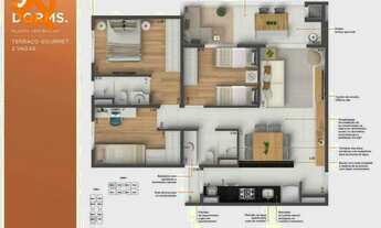 Imagem 3: Apartamento com 3 Quartos Santa Terezinha - Floravita