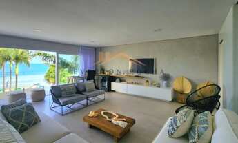 Imagem 4: Pé na areia com vista para as ilhas - Casa para venda em Juquehy com 4 suítes e piscina