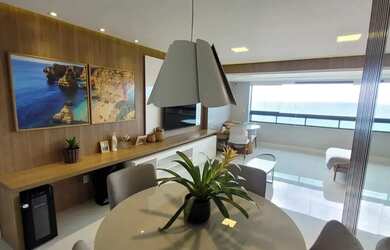 Imagem 6: Apartamento a venda em Armação com 3 quartos nascente vista mar e mobiliado no Serra do Ma