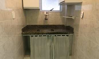 Imagem 7: Kitnet para locação, excelente localização na quadra da praia Aparecida, semi mobiliado, e