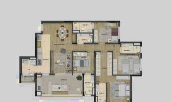 Imagem 6: Apartamento para venda possui 135 m² com 3 quartos - 2 vagas de garagem em Granja Viana
