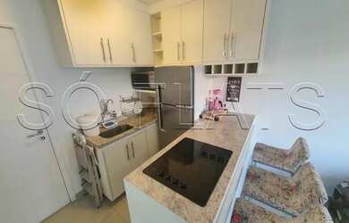 Imagem 3: Choice Panamby mobiliado com 35m² para locação próximo da Av. Hebe Camargo