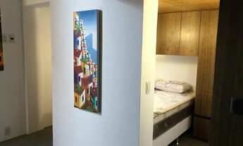 Imagem 2: Minimalist two level mezzine apartment with garden view in renovated castle with pool