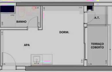 Imagem 2: Studio localizado em um dos bairro mais nobre de São Paulo