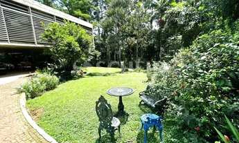 Imagem 3: Casa com arquitetura contemporânea rodeada de natureza