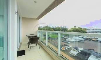 Imagem 2: Apartamento Mobiliado de 1 Suíte com Vista para o Lago e Vaga de Garagem Brisas Do Lago