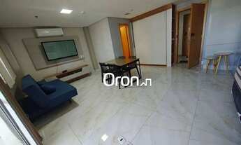 Imagem 2: Flat mobiliado com 1 dormitório à venda, 54 m² por R$ 565.000 - Jardim Goiás - Goiânia/GO